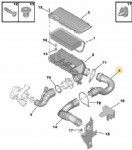 Peugeot 206 Plus Dizel Hava Filtre Borusu Orjinal