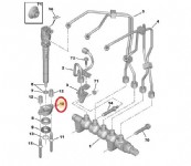 Peugeot 207 Enjektör Bağlantı Çatalı 1.6 Dizel Euro4